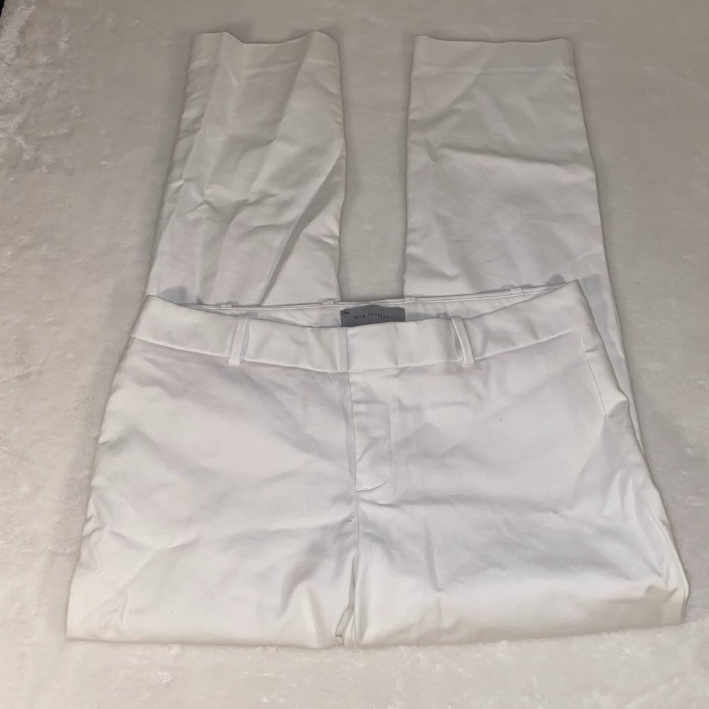 GAP slim Stretch cropped pants NWOT 4